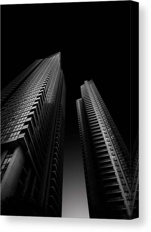 Architecture Canvas Print featuring the photograph Highness by Mazouz Oussama
