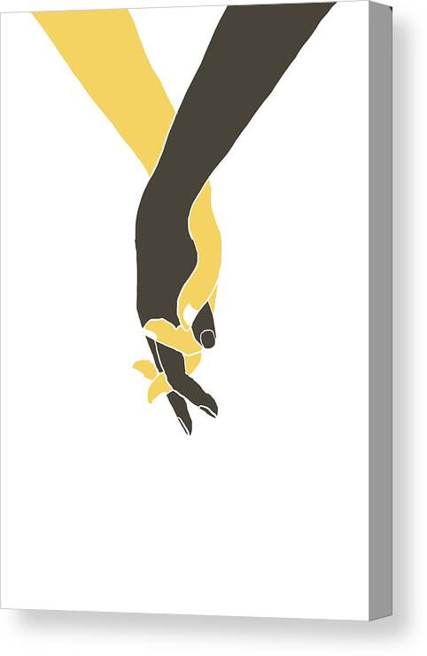 Love Canvas Print featuring the photograph Holding Hands by 1x Studio Ii