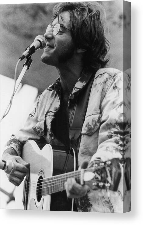 Singer Canvas Print featuring the photograph John Sebastian by Pictorial Parade