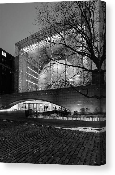 Ny Historical Society Museum Canvas Print featuring the photograph Planetarium 1b by Chris Bliss