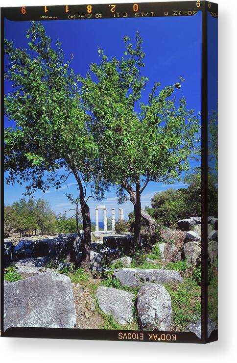 Samothrace Canvas Print featuring the photograph Samothrace by Ioannis Konstas