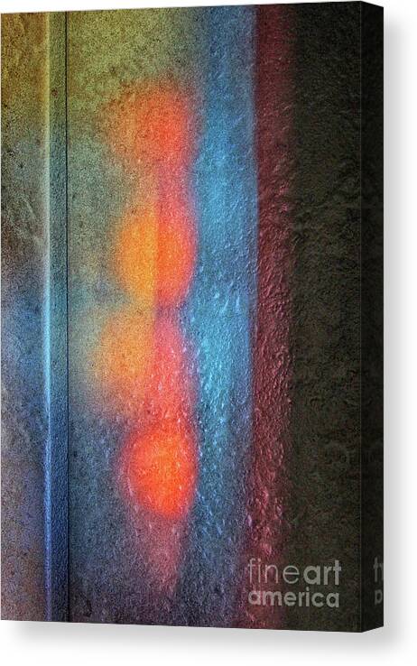 Reflection Canvas Print featuring the photograph Serendipitous Abstract by Karen Adams