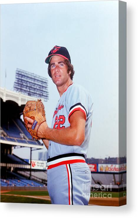 People Canvas Print featuring the photograph Jim Palmer #1 by Lou Requena