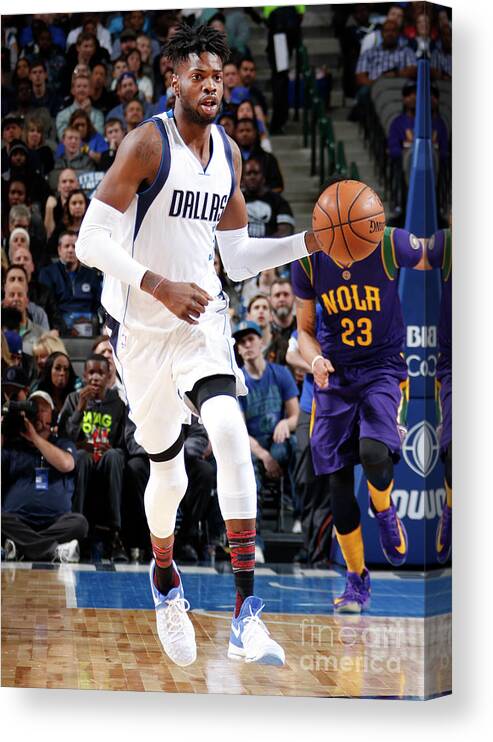 Nerlens Noel Canvas Print featuring the photograph Nerlens Noel #1 by Glenn James