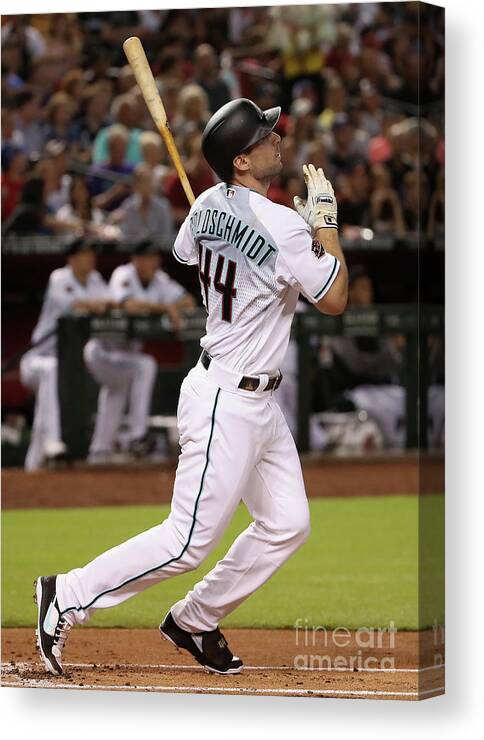 People Canvas Print featuring the photograph Paul Goldschmidt by Christian Petersen
