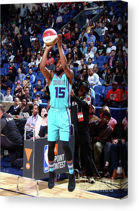 Event Canvas Print featuring the photograph Kemba Walker by Nathaniel S. Butler