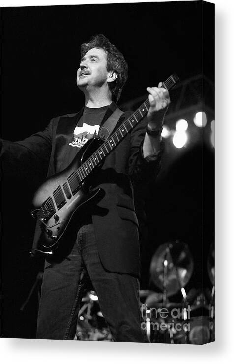 Singer Canvas Print featuring the photograph Buck Dharma - Blue Oyster Cult #7 by Concert Photos