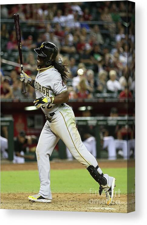Ninth Inning Canvas Print featuring the photograph Andrew Mccutchen by Christian Petersen