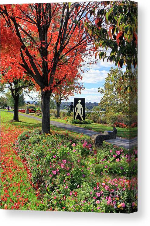 Nature Canvas Print featuring the photograph Autumn Canvas by Geoff Crego