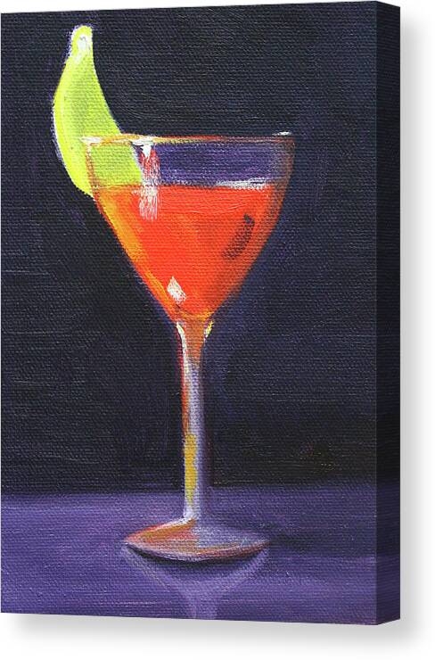 Beverage Canvas Print featuring the painting Beverage by Nancy Merkle