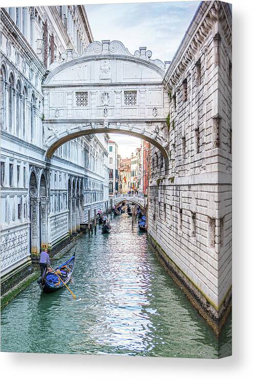 Venice Canvas Print featuring the photograph Bridge of Sighs by Marla Brown