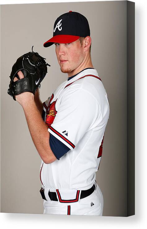 Media Day Canvas Print featuring the photograph Craig Kimbrel by J. Meric