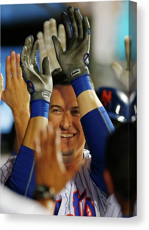 Ninth Inning Canvas Print featuring the photograph Kelly Johnson by Rich Schultz