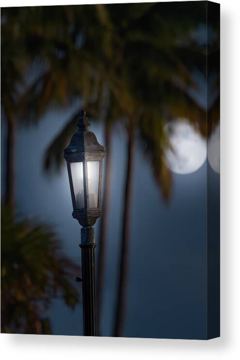 Lantern Canvas Print featuring the photograph Key Lights by Mark Andrew Thomas