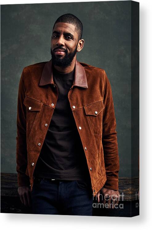 Event Canvas Print featuring the photograph Kyrie Irving by Jennifer Pottheiser