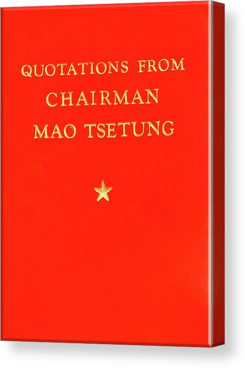 Little Book. Chairman Mao Tse-tung, associated with Print / Canvas Art by Tom Hill - Pixels