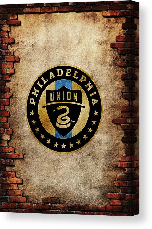 Major League Soccer Brick Philadelphia Union Canvas Print / Canvas