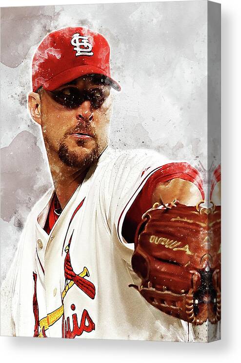 MLB Adamwainwright Adam Wainwright Adam Wainwright Uncle Charlie  Unclecharlie St. Louis Cardinals At by Wrenn Huber