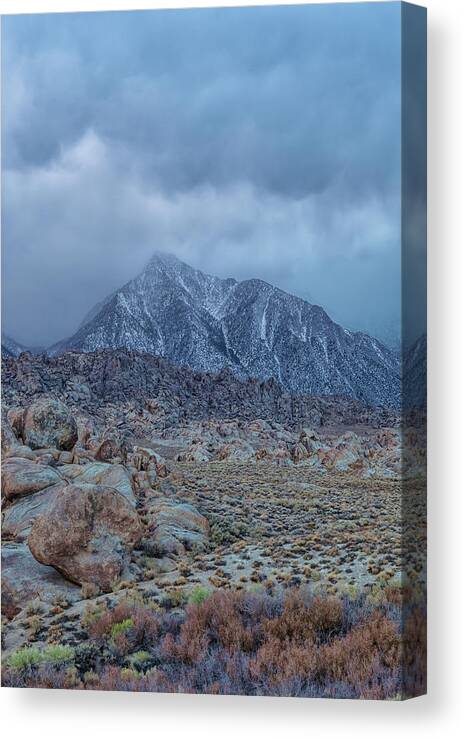 Landscape Canvas Print featuring the photograph Mysterious by Jonathan Nguyen