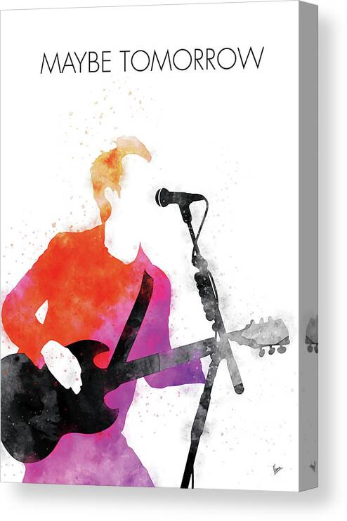 Stereophonics Canvas Print featuring the digital art No239 MY Stereophonics Watercolor Music poster by Chungkong Art