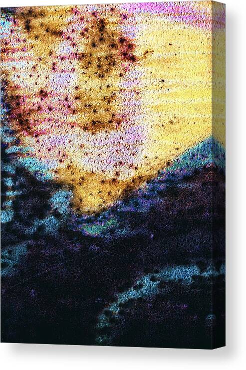 Abstract Canvas Print featuring the photograph Peaceful Memories by Bob Orsillo