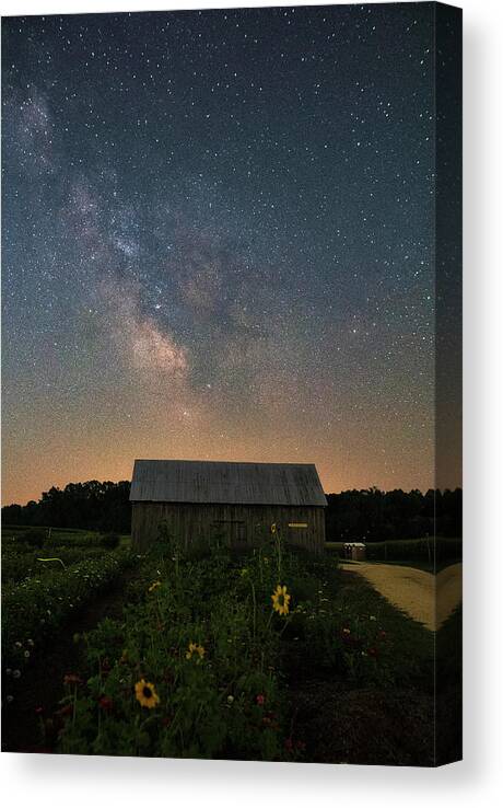 Maryland Canvas Print featuring the photograph Summer In The Country 2 by Robert Fawcett