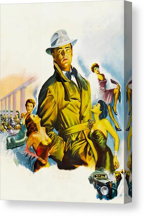 Great Canvas Print featuring the painting ''The Great Gatsby'', 1949, movie poster painting by Movie World Posters