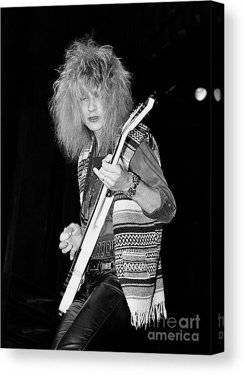 Guitar Canvas Print featuring the photograph The Outlaws by Concert Photos