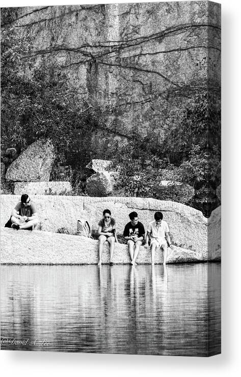Quarry Canvas Print featuring the photograph The Quarry by David Lee