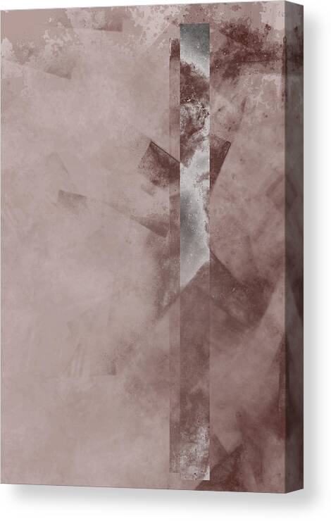 Abstract Canvas Print featuring the digital art UnFallen No. 10 by Edward Lee