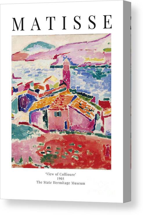 Berigelse afskaffet Glæd dig View of Collioure - Henri Matisse Canvas Print / Canvas Art by Studio  Frivolo - Fine Art America