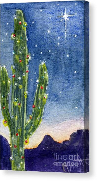 Christmas Cactus! Art Print