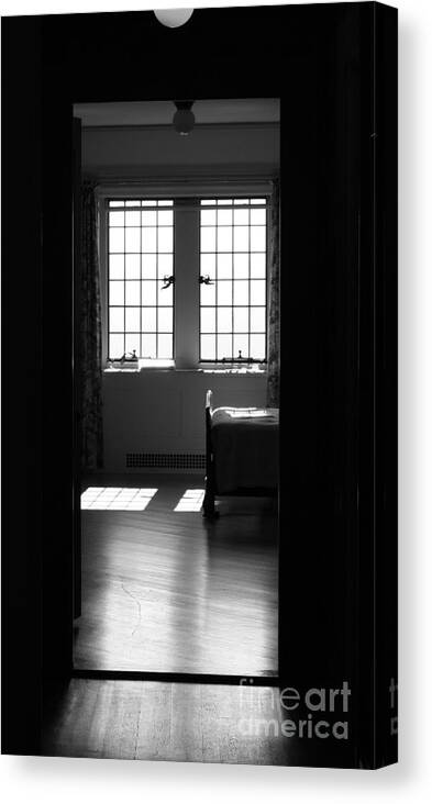 Barbara Bardzik Canvas Print featuring the photograph The Window by Barbara Bardzik