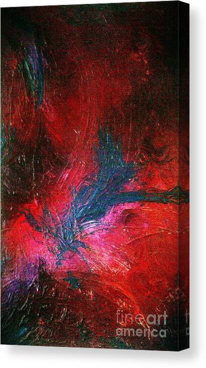 Abstract Canvas Print featuring the painting Transformation by Jacqueline McReynolds