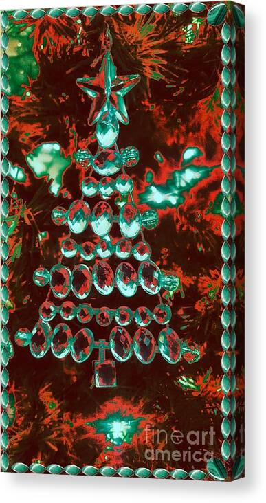Holiday Canvas Print featuring the photograph Holiday Shine 3 by Rachel Hannah