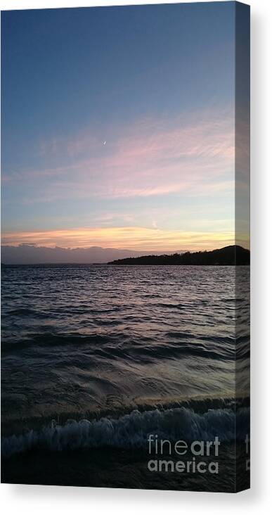 Lake Canvas Print featuring the photograph Lake Starnberg by Heidi Sieber