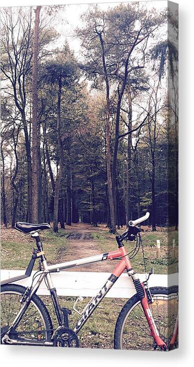 Bike Canvas Print featuring the photograph Off Road by Andre Brands