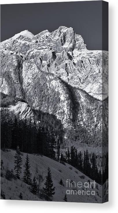 Mountain Canvas Print featuring the photograph Teeth of Abraham Mountain by Royce Howland
