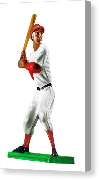Baseball Player at Canvas Canvas Art CSA Images - Pixels Canvas Prints