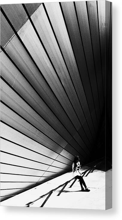 Perspective Canvas Print featuring the photograph #6 by Jian Wang