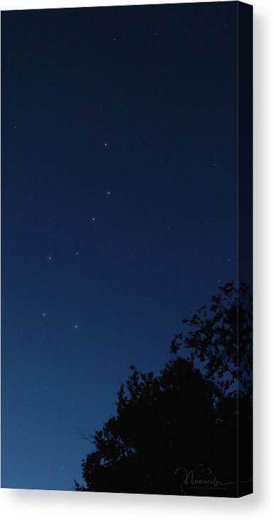 Art Prints Canvas Print featuring the photograph Big Dipper by Nunweiler Photography