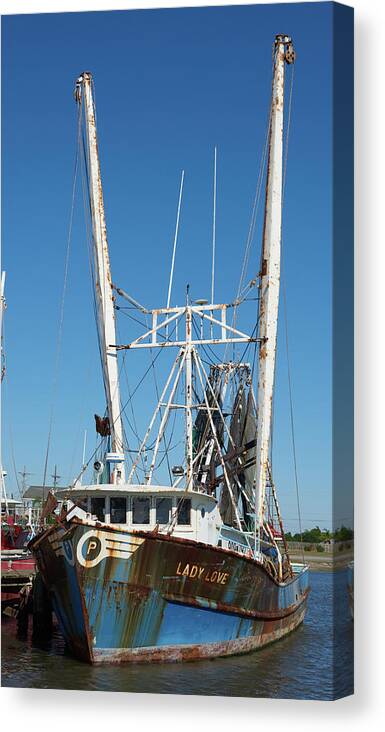 Boat Canvas Print featuring the photograph Lady Love by Paul Freidlund