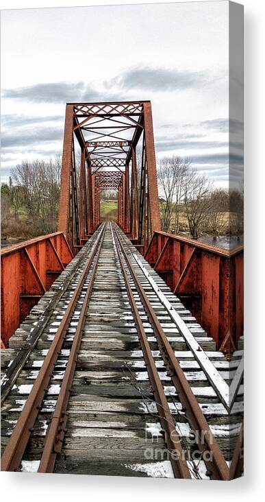 Wall Decor Canvas Print featuring the photograph Lowville Trestle by Phil Spitze
