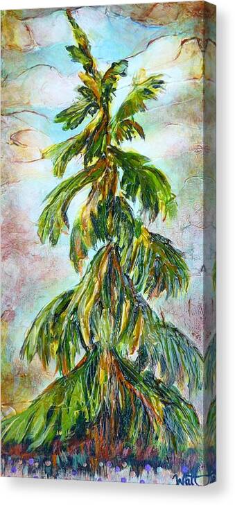 Tree Painting Canvas Print featuring the painting Trust #1 by Tammy Watt