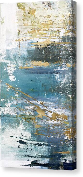 Water Canvas Print featuring the painting For This Very Purpose II by Linda Bailey