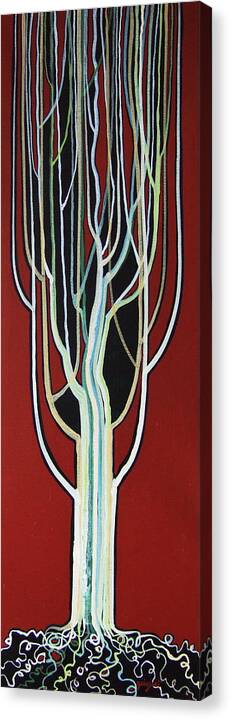 Guiguet Canvas Print featuring the painting White Poplar by Alain Guiguet