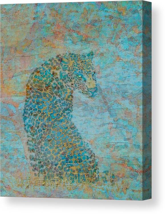 Animal Canvas Print featuring the digital art Fade Away by Stephanie Grant