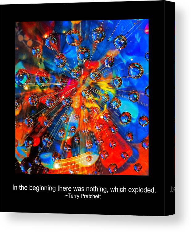 Terry Canvas Print featuring the photograph Nothing Exploded by Rick Mosher