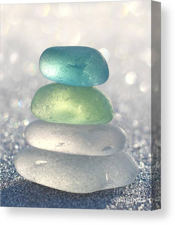 Seaglass Canvas Print featuring the photograph Tropical Breeze by Barbara McMahon