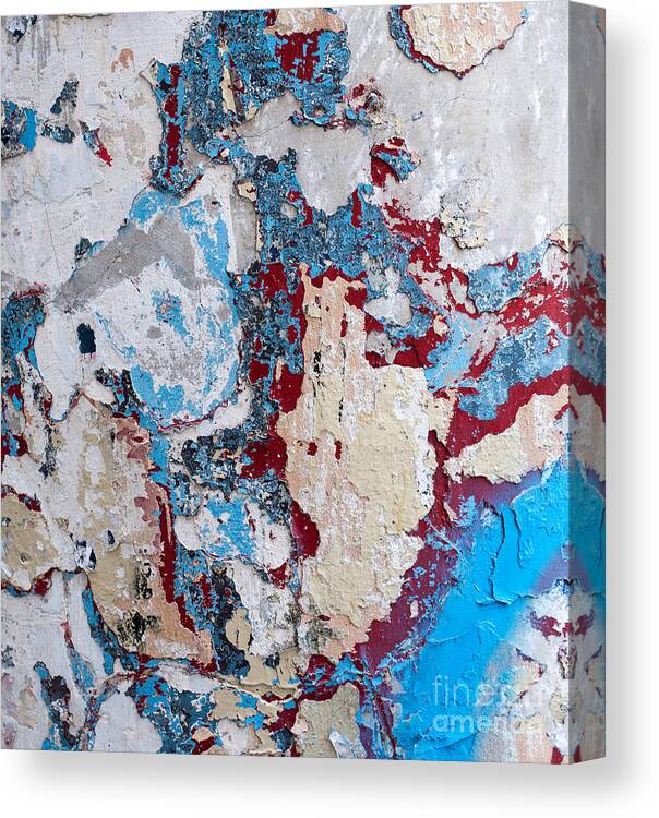 Weathered Canvas Print featuring the photograph Weathered Wall 02 by Rick Piper Photography